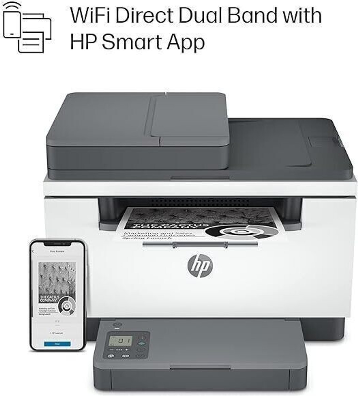 Image of HP Laserjet MFP M233sdw Printer Multi-function WiFi Monochrome Laser Printer
