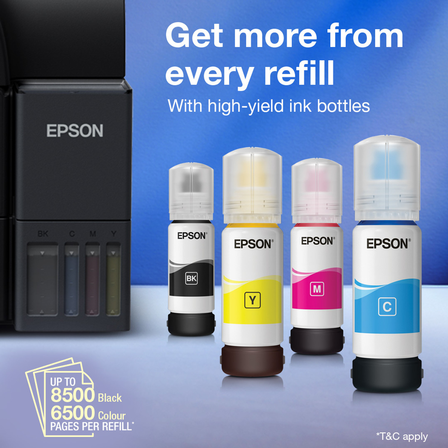Image of Epson EcoTank L6370 Multi-function Color Inkjet Printer (Color Page Cost: 0.33 Rs. | Black Page Cost: 0.09 Rs.) Print, Copy & Scan, Auto Duplex, ADF Supported, Up to 18 IPM Mono / 9 IPM Color, Yield: Up to 8,500 Black / 6,500 Color Pages