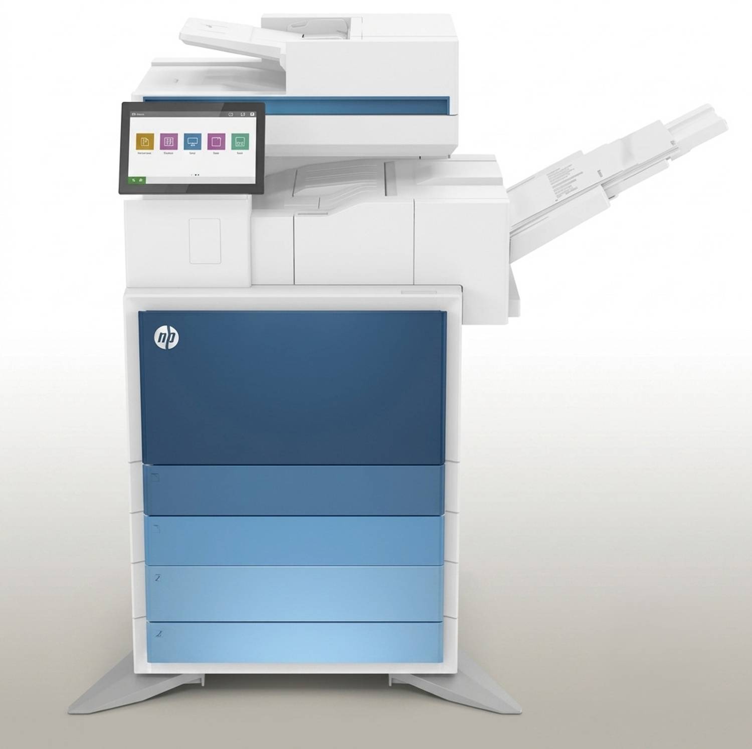 HP E82660DN Color Laser Office MFP Printer with 1 Toner Cartridge Included Multi-function Monochrome Laser Printer