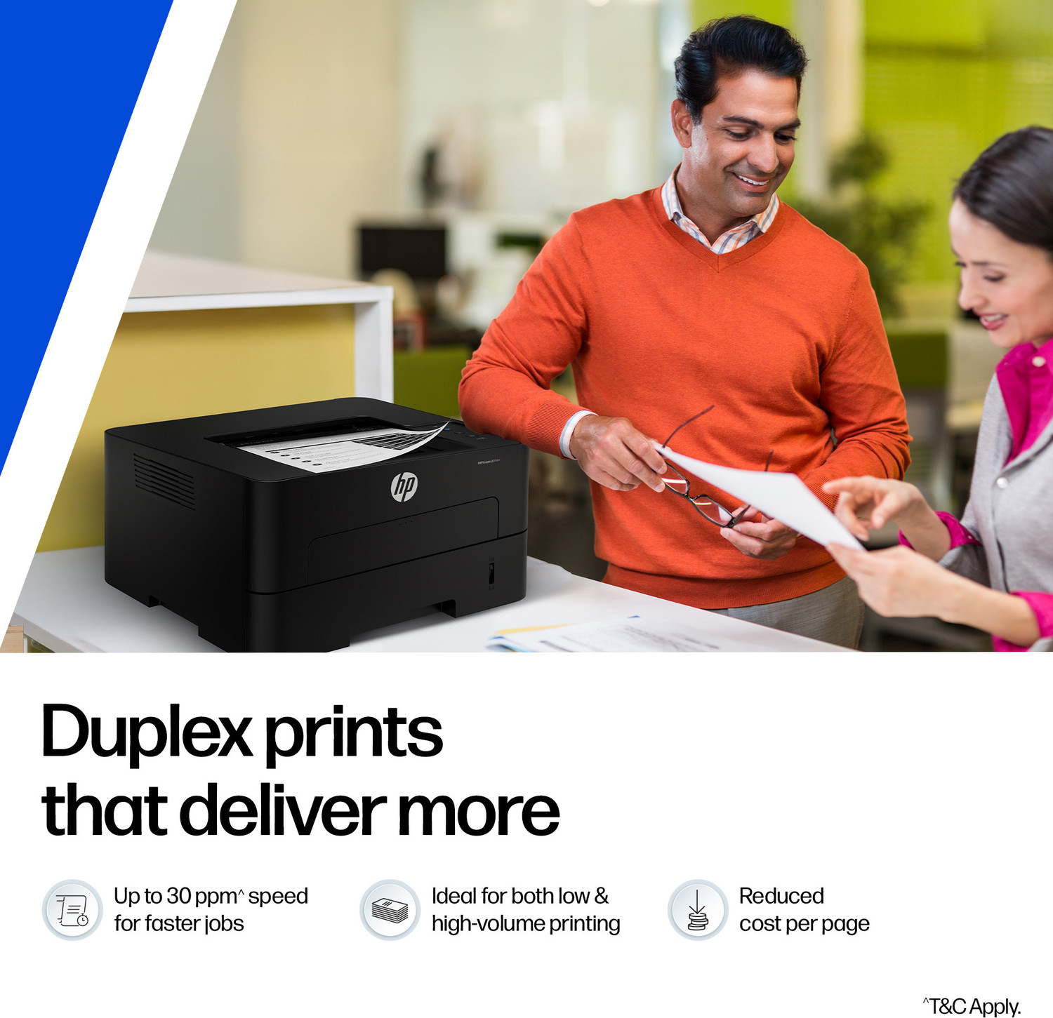 Image of HP Laser 303dw Single Function WiFi Monochrome Laser Printer
