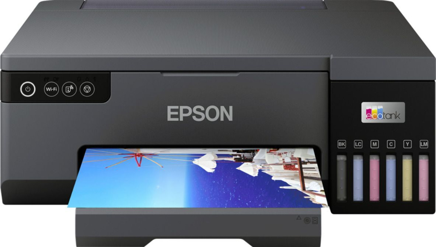 Image of Epson Eco Tank L8050 Wireless Colour Home Inkjet Printers Single Function WiFi Color Inkjet Printer