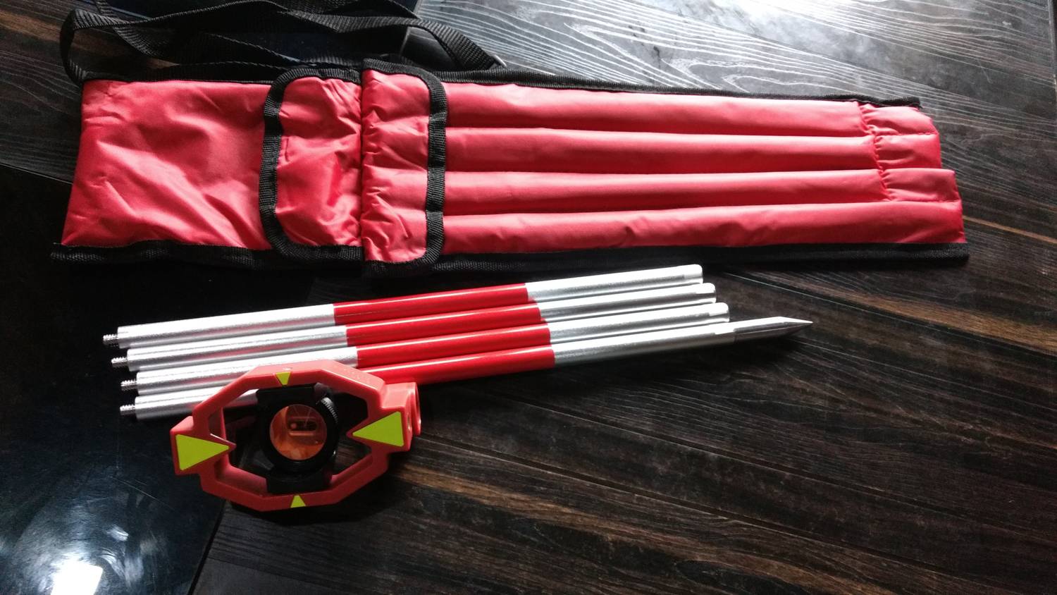jafrisurvey Mini Prism with Folding Poles in 4 Parts (Constant+