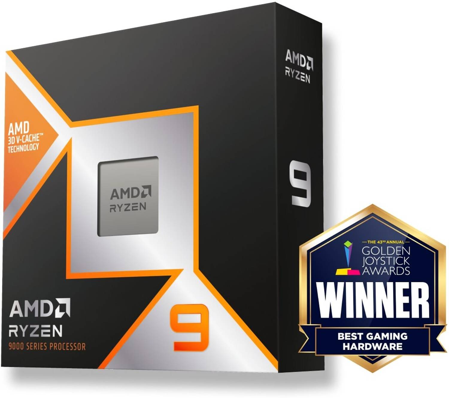 EMD Ryzen™ 9 9900X3D 12-Core Processor | Zen 5 | AM5 Socket | 4.4