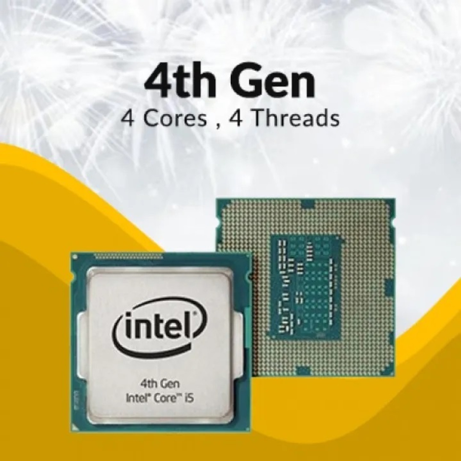 Image of Refurb Corei5 4th 3.2 GHz LGA 1150 4 Core Processor Designed for Desktop
