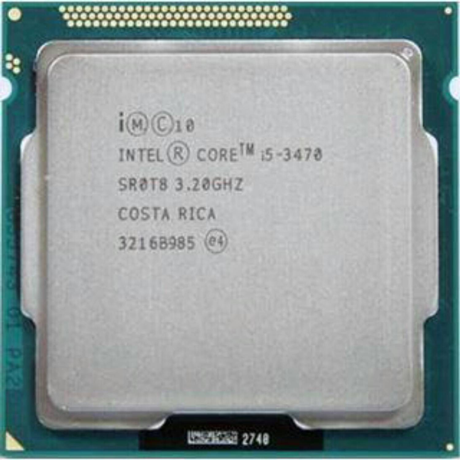 Intel Core i5-3470 3.2 GHz Upto 3.6 GHz LGA 1155 Socket 4 Cores 4