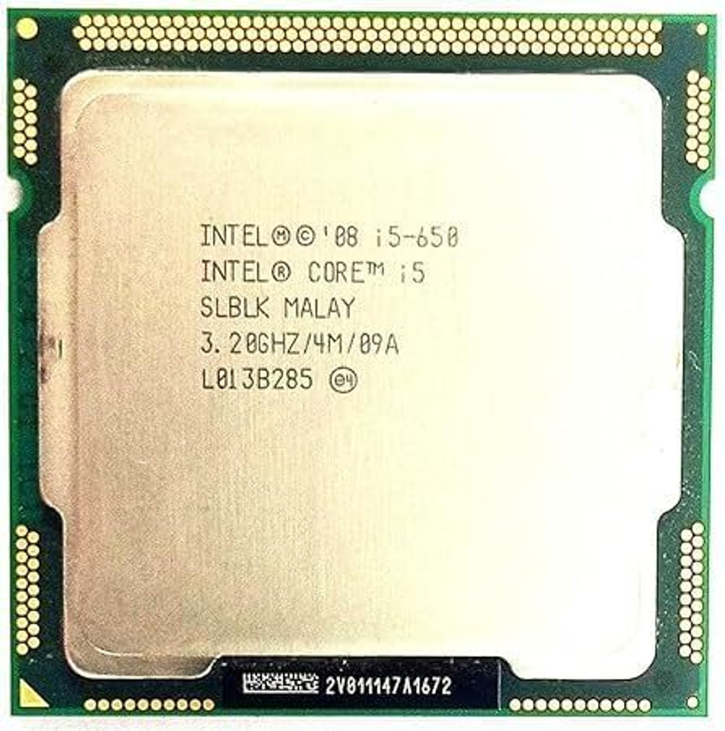 Image of wnd Intel Core i5-650 For H55 Motherboard 1st Generation Processor (Silver) 3.2 GHz LGA 1156 1 Core Processor Designed for Desktop