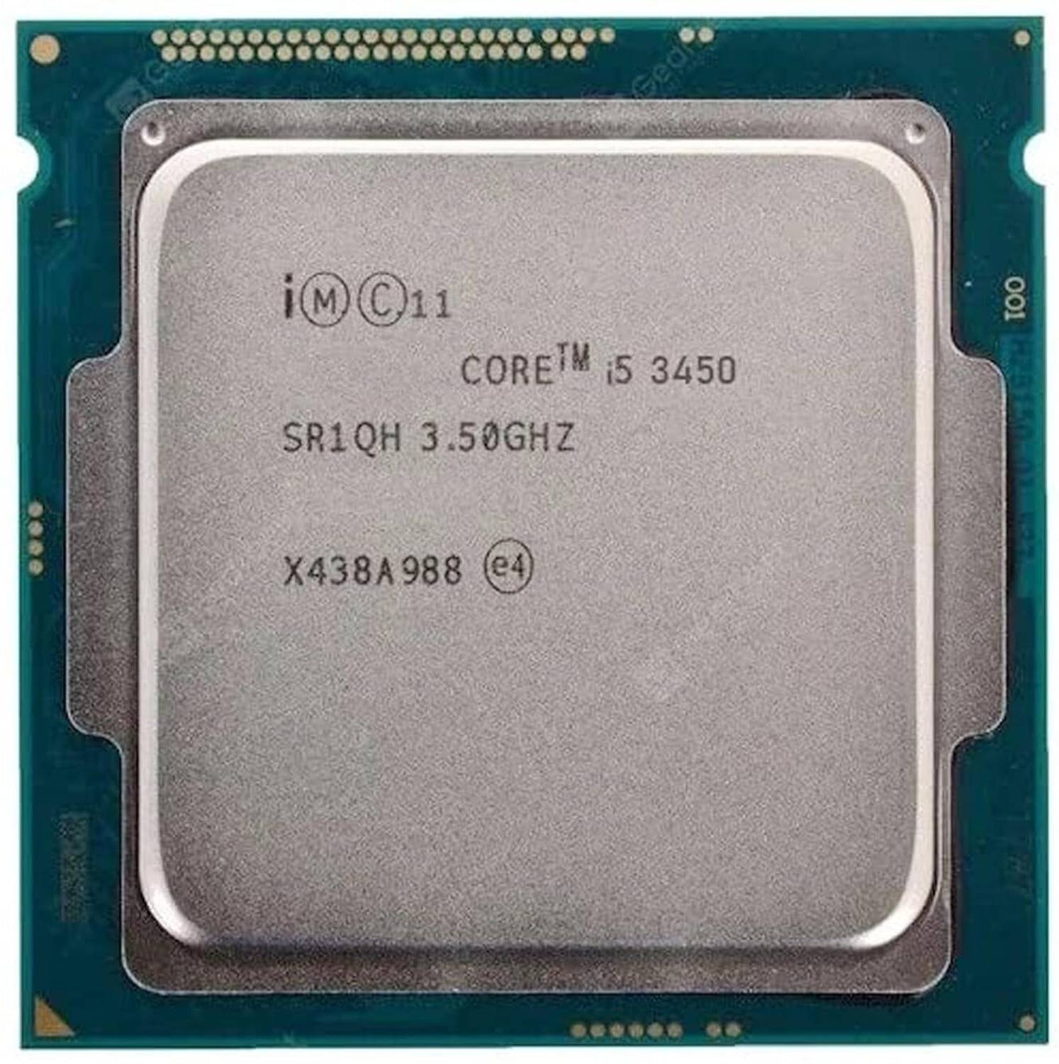 Electrokaart i5 Core i5 3570, Socket 4 Cores 4 Threads 6 MB Desktop Processor (Silver/Grey) 3.4 GHz sTR4 4 Core Processor Designed for Desktop