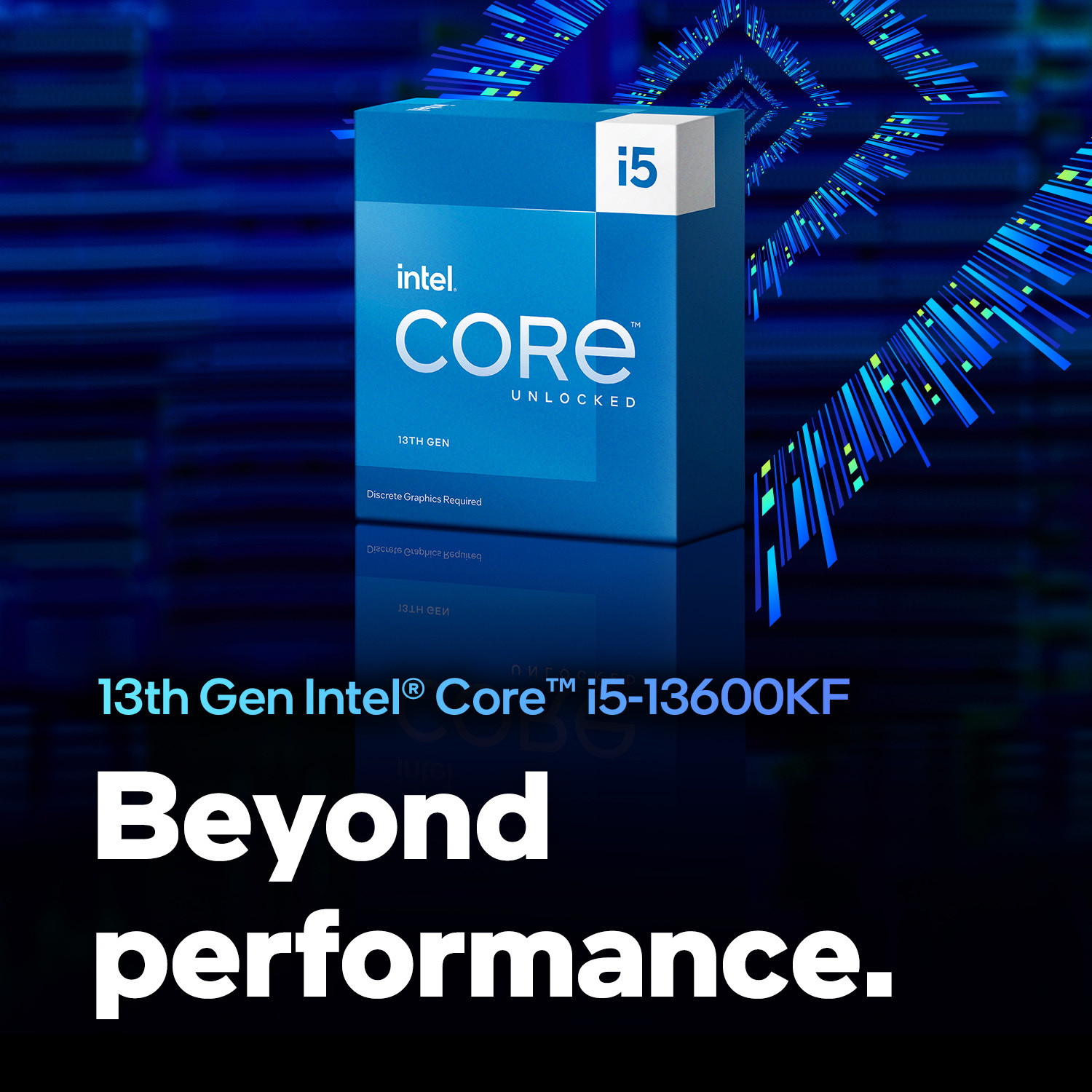 Image of Intel i5-13600KF 2.6 GHz LGA1700 Socket 6 Cores Desktop Processor