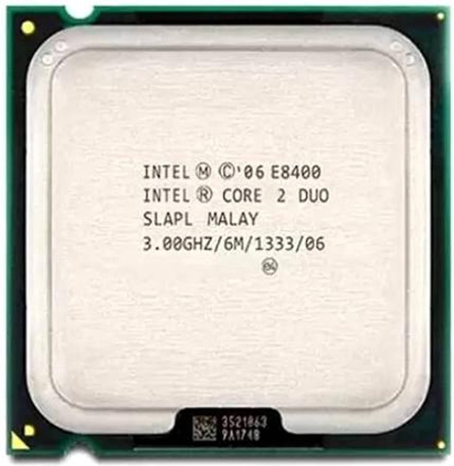 Intel Core 2 Duo (E8400) 6M Cache , 3 GHz LGA 775 Socket 2 Cores