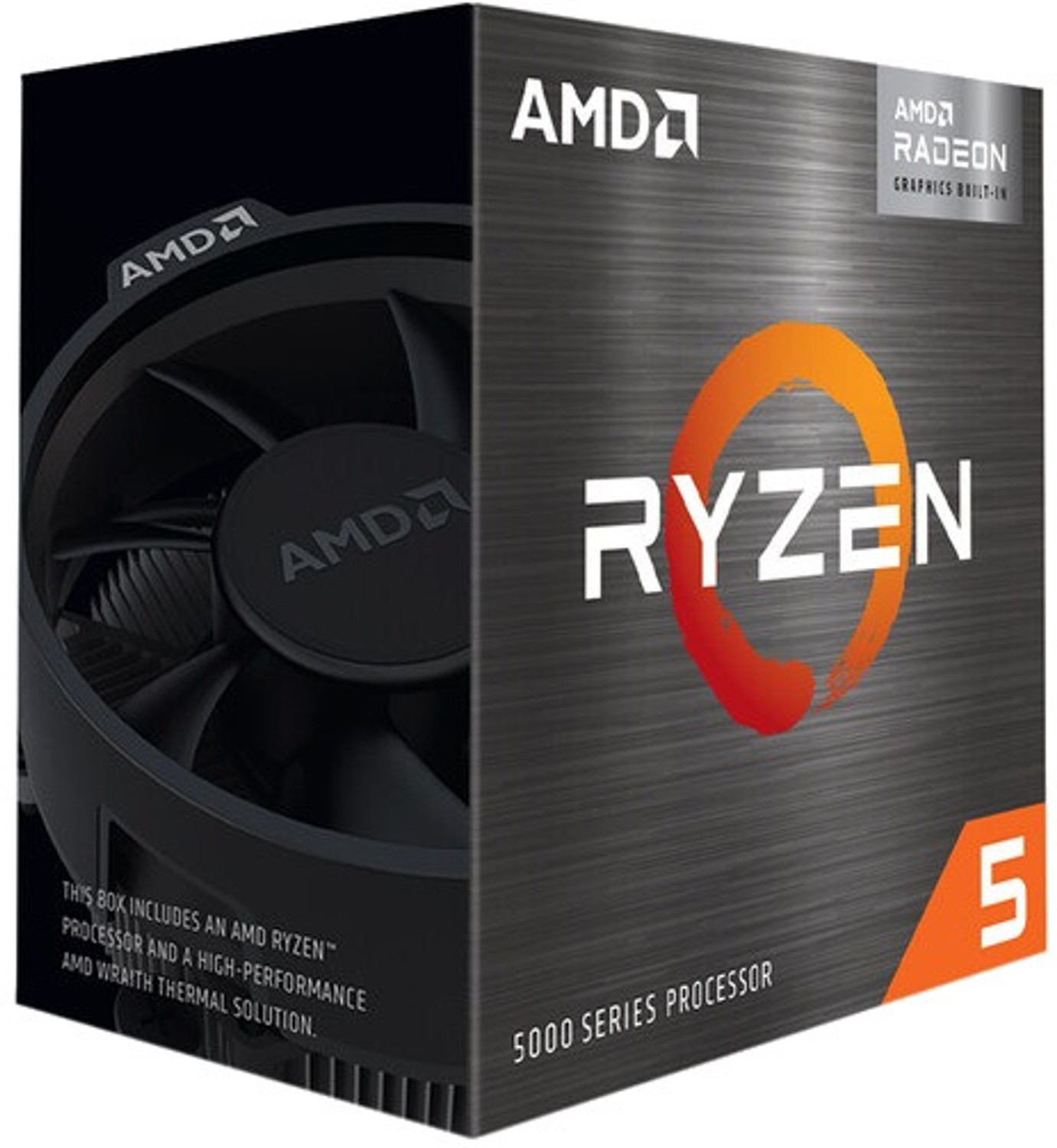 Image of AMD Ryzen 5 5500GT 3.6 GHz AM4 Socket 6 Cores 12 Threads 3 MB L2 16 MB L3 Desktop Processor