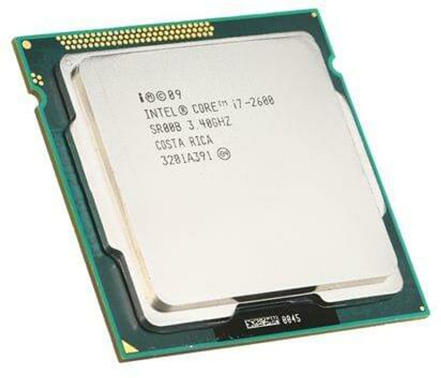 Image of Intel Core i7-2600 (2nd Gen) Quad-Core 8MB Cache 3.4 GHz LGA 1155 Socket 4 Cores Desktop Processor