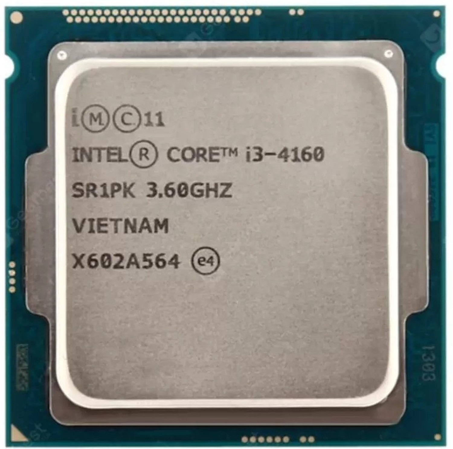 Image of Intel Core i3-4160 (4TH Gen) 3MB Cache 3.6 GHz LGA 1150 Socket 2 Cores Desktop Processor