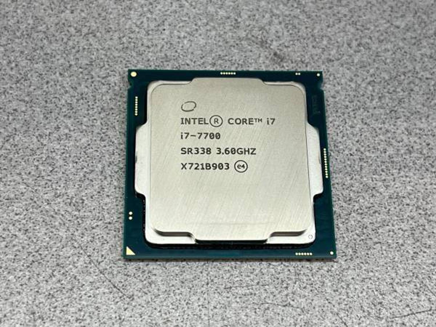 Intel Core i7 7700 3.6 GHz Upto 4.2 GHz LGA 1151 Socket 4 Cores 8