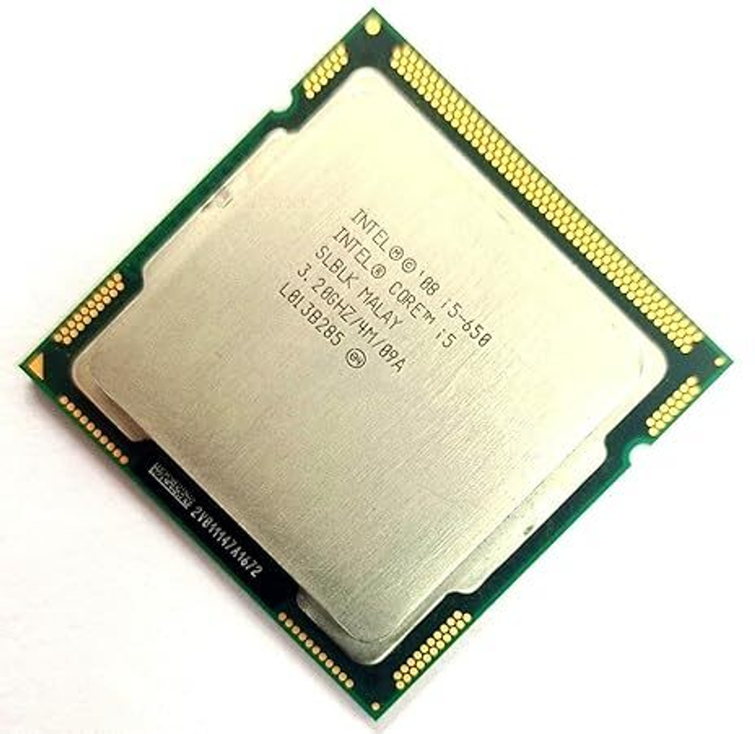 Image of wnd Intel Core i5-650 For H55 Motherboard 1st Generation Processor (Silver) 3.2 GHz LGA 1156 1 Core Processor Designed for Desktop