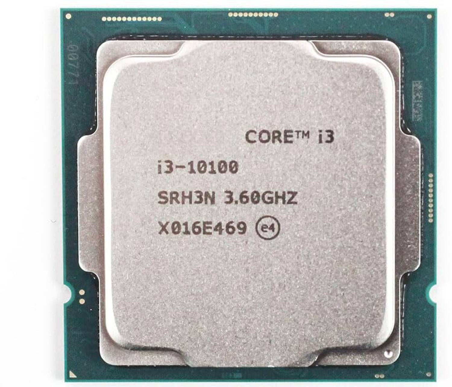 CPU Intel Core i3-10100 cpu PreSolve i3-10100 3.6 GHz LGA 1200 4 Core Processor Designed for