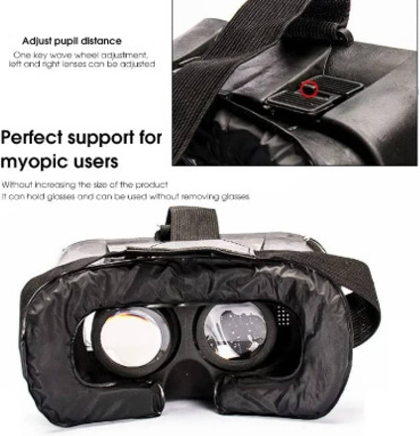 VRGRID VR Headset Premium Mobile VR Box - Image 2