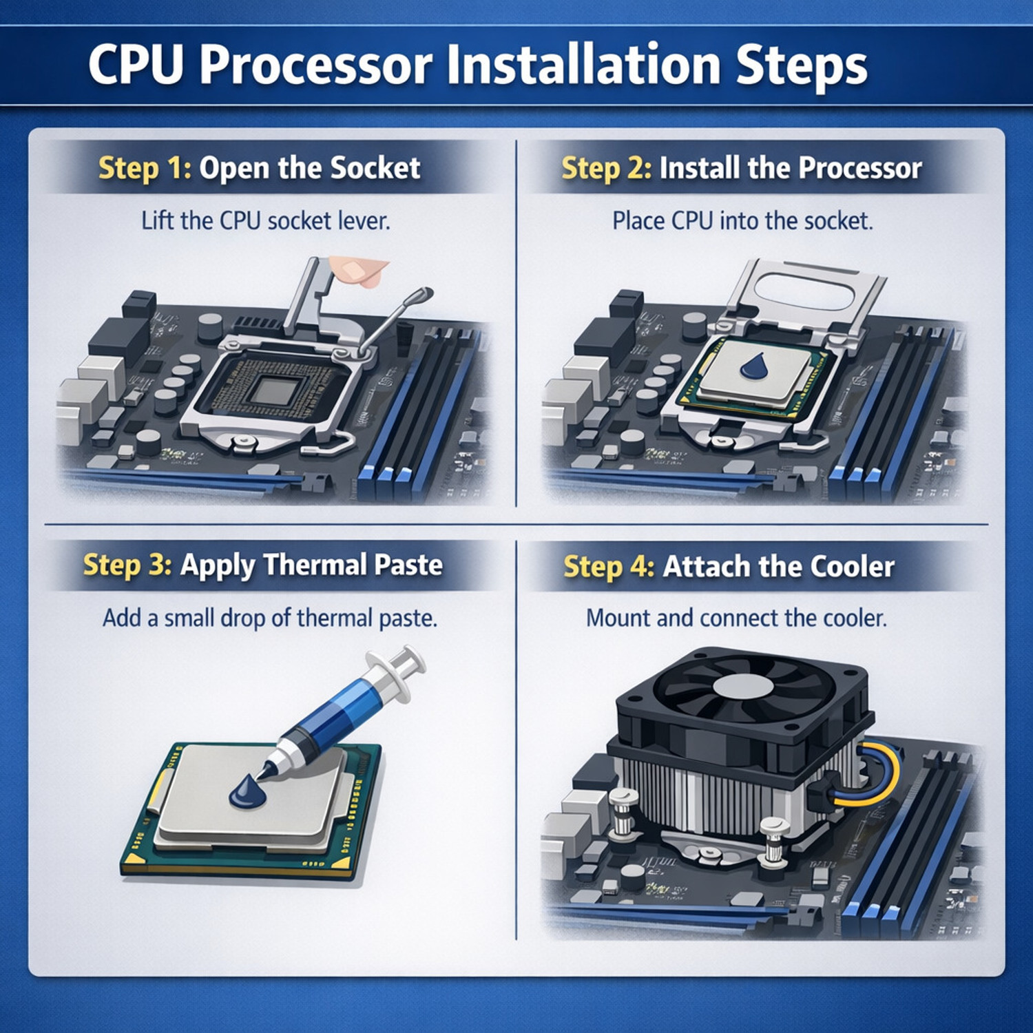 Image of CPU WALA Z310 Motherboard Combo with Core i3 8th Gen I 8GB RAM I Fan Included LGA1151Socket Micro-ATX Intel H310 Chipset DDR4 Motherboard for Desktop