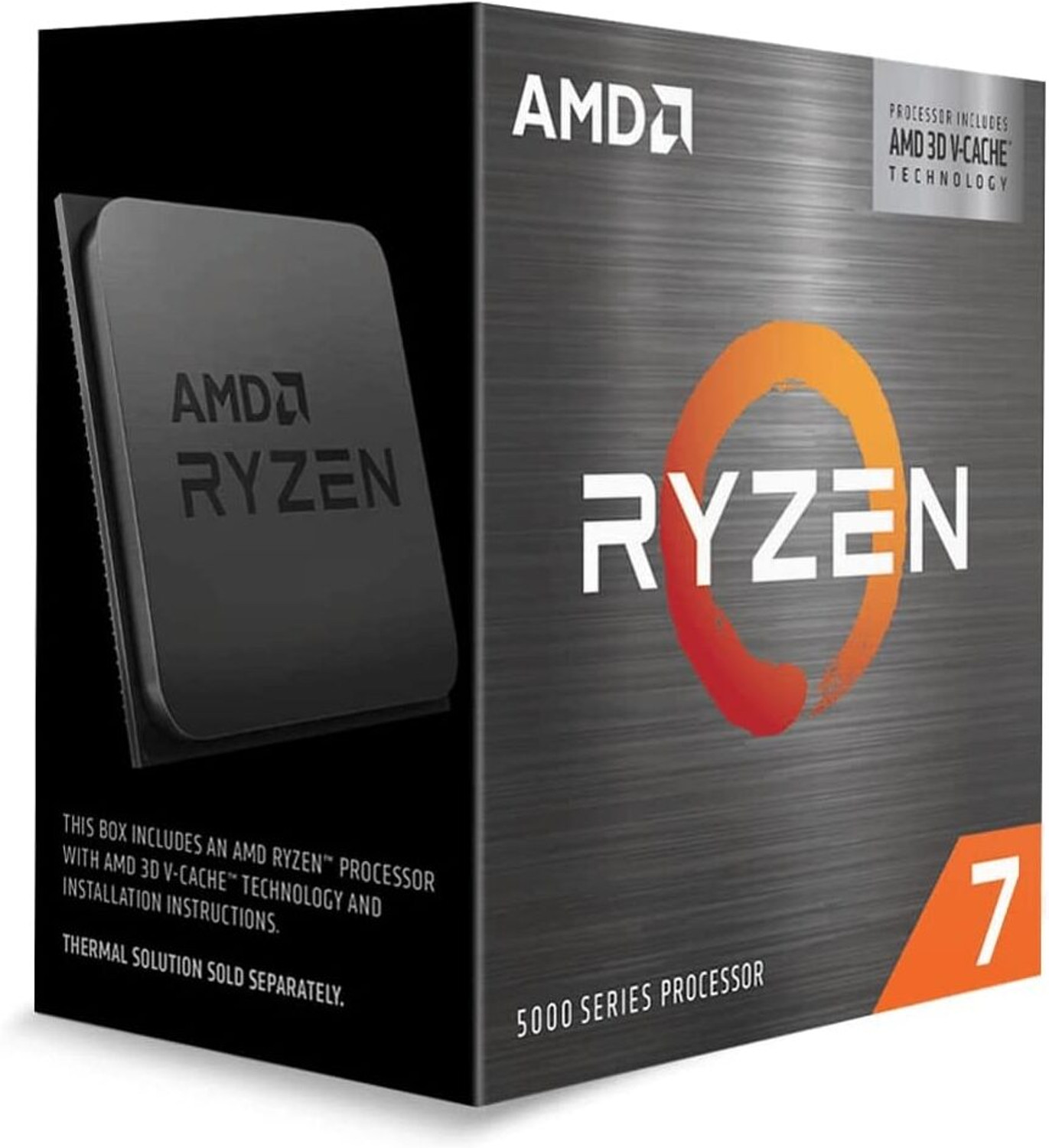 Image of AMD RYZEN 7 5800X 3D 3.4 GHz AM4 Socket 8 Cores Desktop, Server Processor