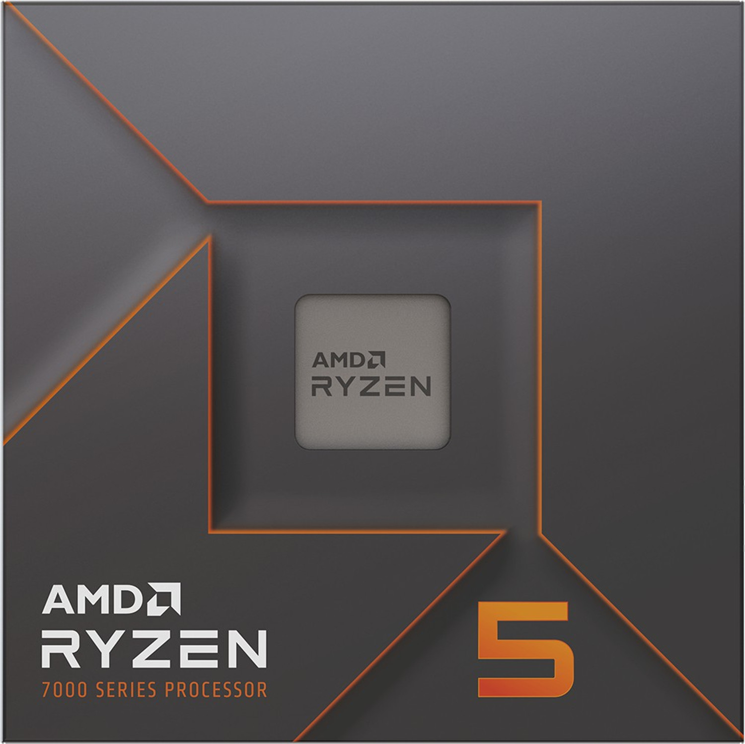 AMD Ryzen 5 7600X 4.7 GHz Upto 5.3 GHz AM5 Socket 6 Cores 12 Threads ...