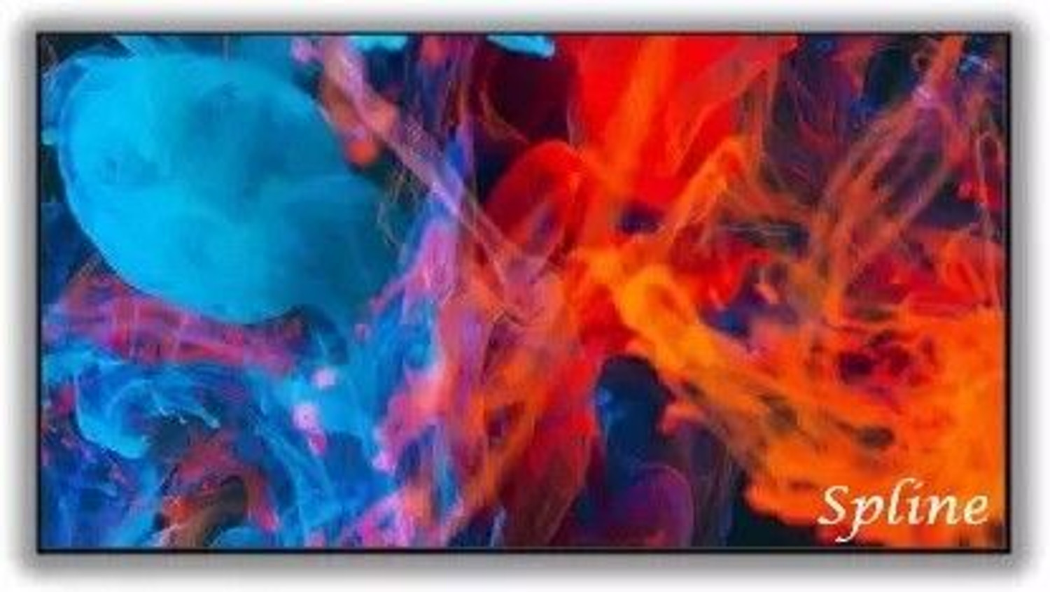 Image of Spline 150 inch Projector Screen,4K HD 16:9 Portable (131 inch Inch (W) x 74 inch Inch (H) Projector Screen (Width 332 cm x 187 cm Height)