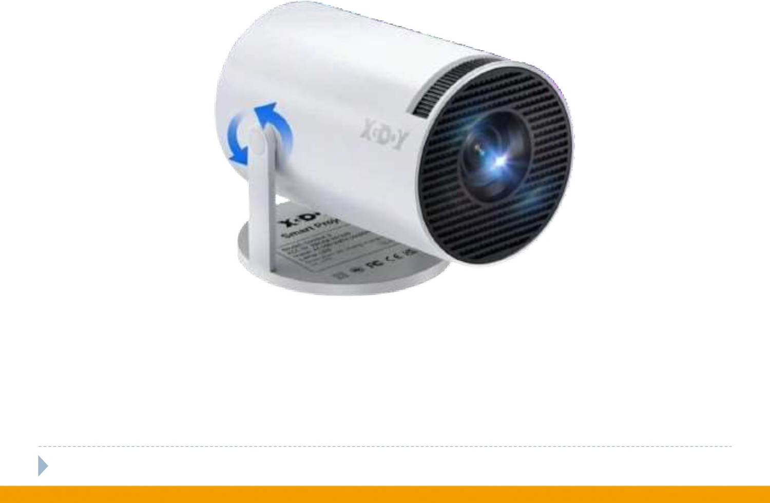 Image of Gadgetbloom Full HD Projector47 (4500 lm) Portable Projector
