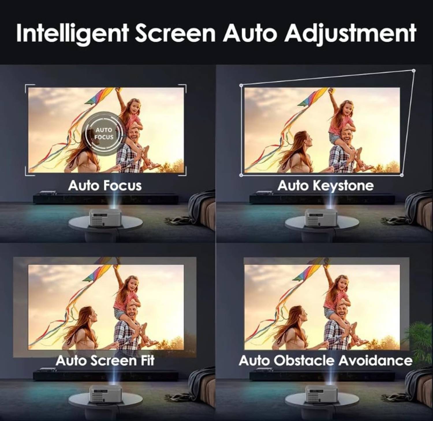 AUN Power Pro Max 24000 Lumen Projector - Image 4