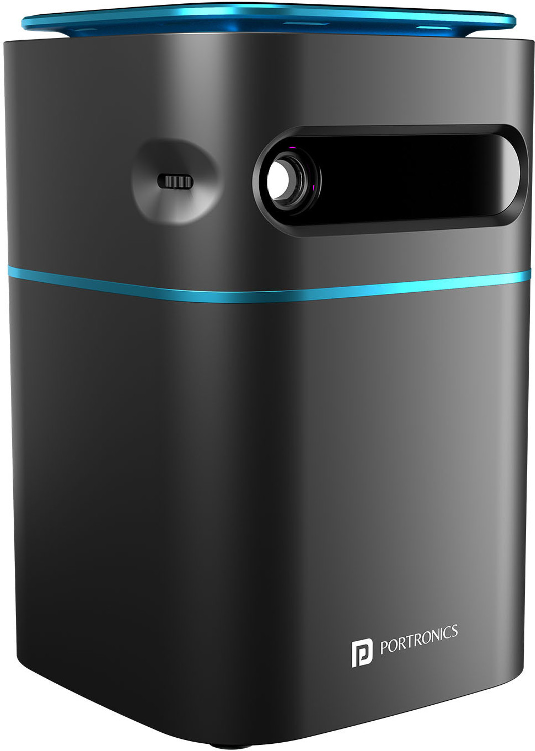 Image of Portronics Pico 12 Smart Projector with Android 11, 4K Ultra HD Support, Auto Keystoning (3200 lm / Remote Controller) Portable Projector