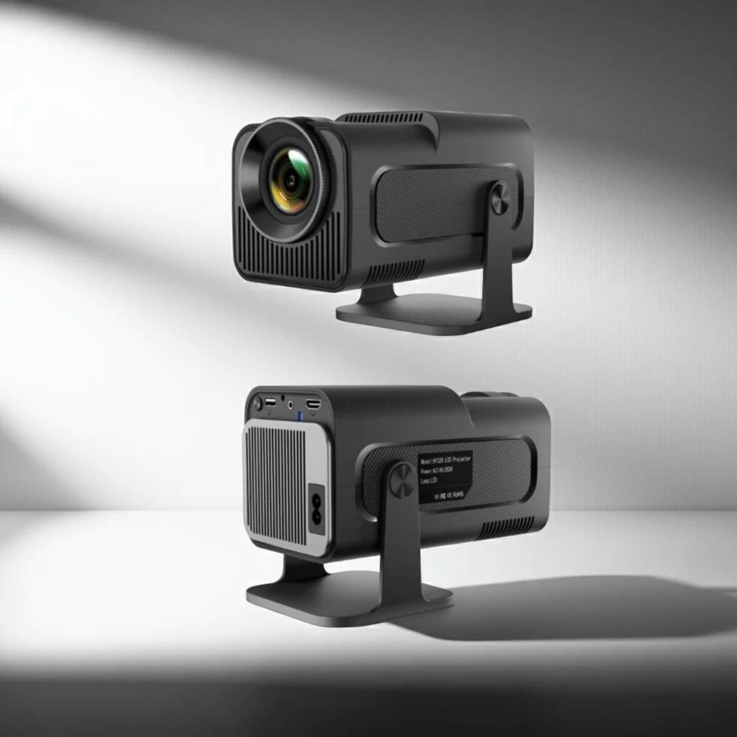 zone alpha HY320 Mini Android Projector | 1080P Full HD, 4K