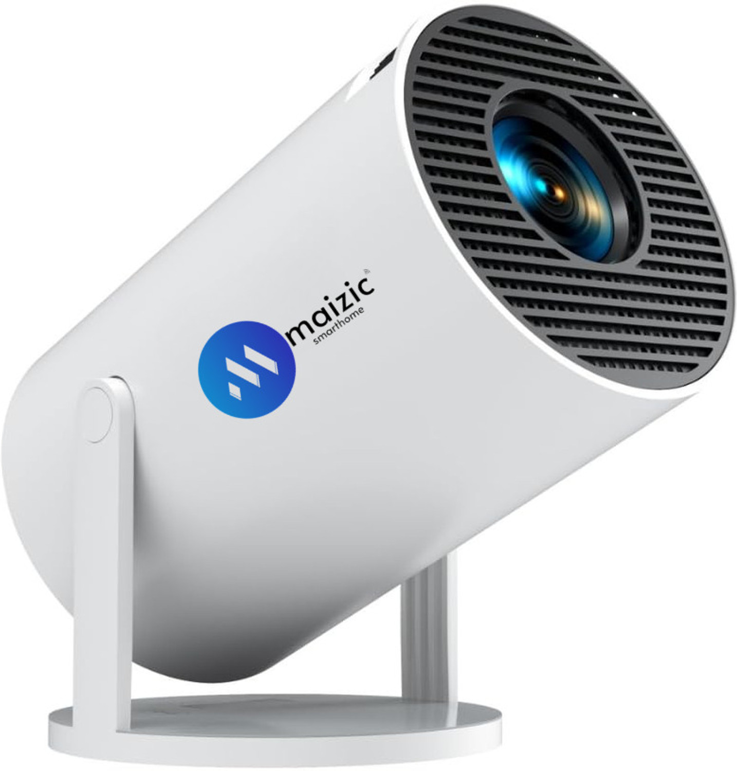 Image of Maizic Smarthome 4K Android 13 Smart Projector, 150 inch Display, Auto Keystone, Netflix, WiFi (2000 lm / 1 Speaker / Wireless / Remote Controller) Portable Projector