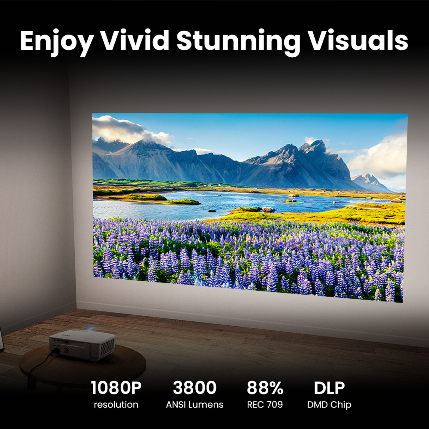 Image of BenQ TH575i (3800 lm / 1 Speaker / Wireless / Remote Controller) Projector