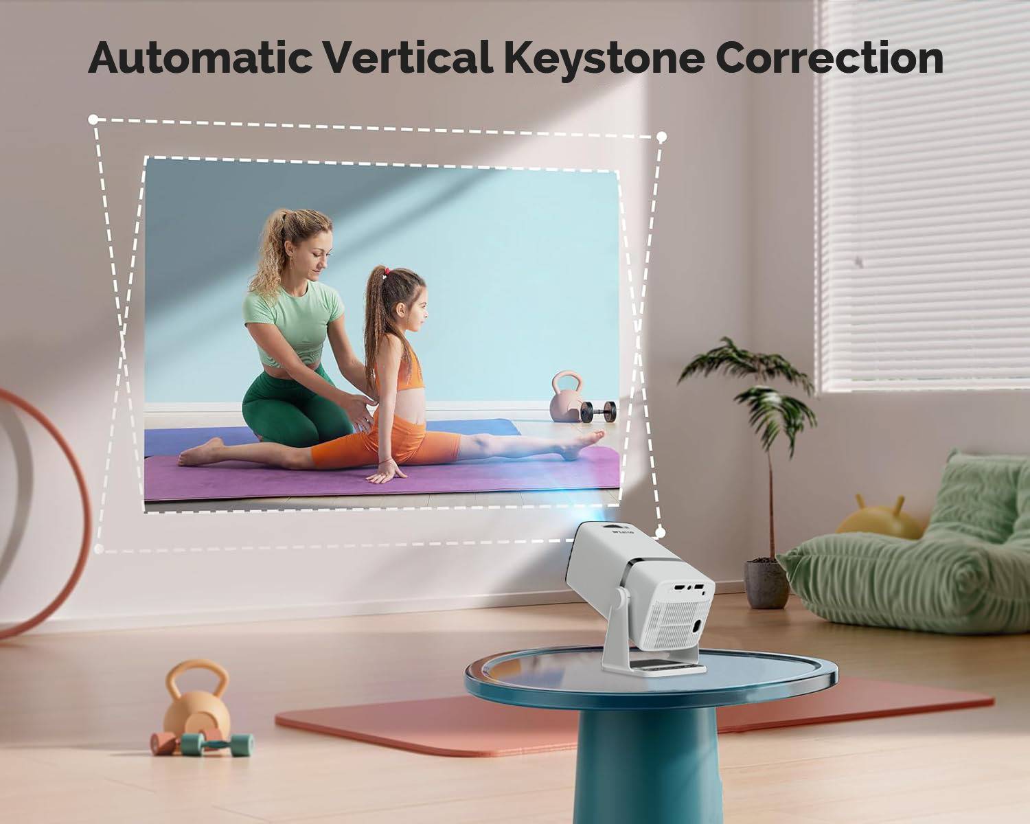 WZATCO Yuva Go Android 13.0 Projector - Image 3