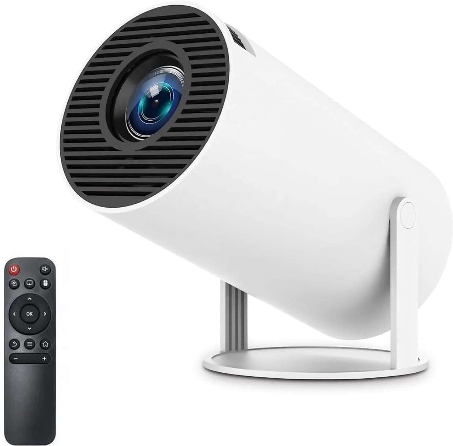 Image of 4uonly Portable Mini Projector, 4K 1080P Full HD Projector FVG28 (2200 lm / Remote Controller) Portable Projector