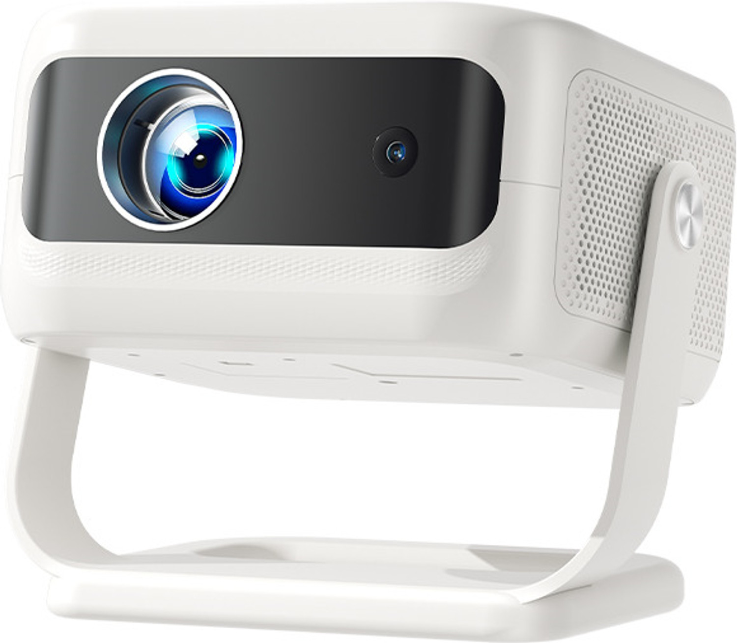Image of Reysol Projector|Native 1080P|4K Support|WiFi|Miracast|Brighter 25000 lumens|Auto Keyst (25000 lm / 1 Speaker / Wireless / Remote Controller) Portable Projector