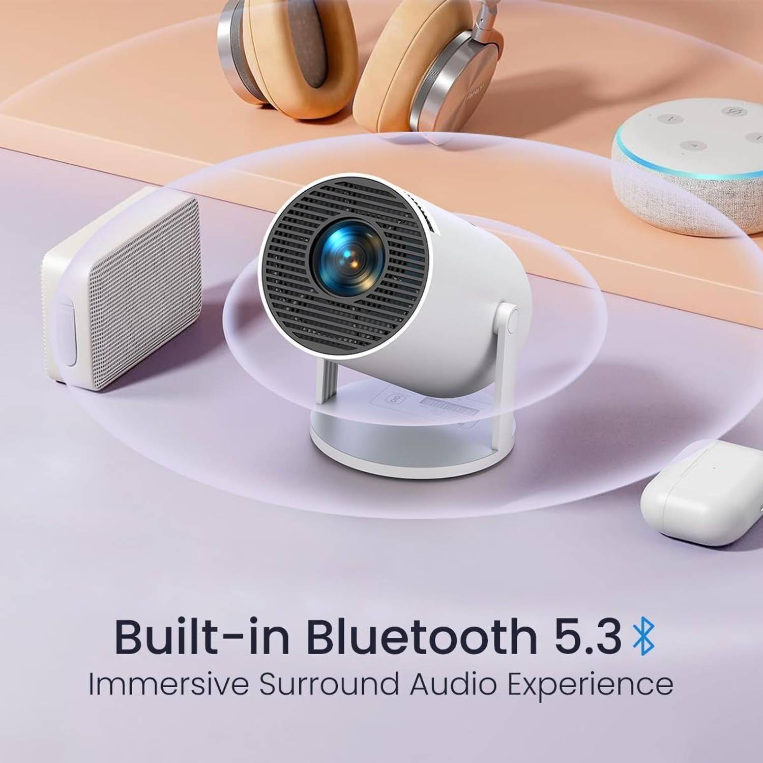 Jaaro 4K & 1080P Portable Projector - Image 3