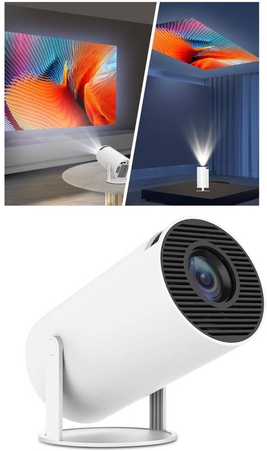 Sagar Smart 4K LED Projector 720p 2500 Lumens - Image 4