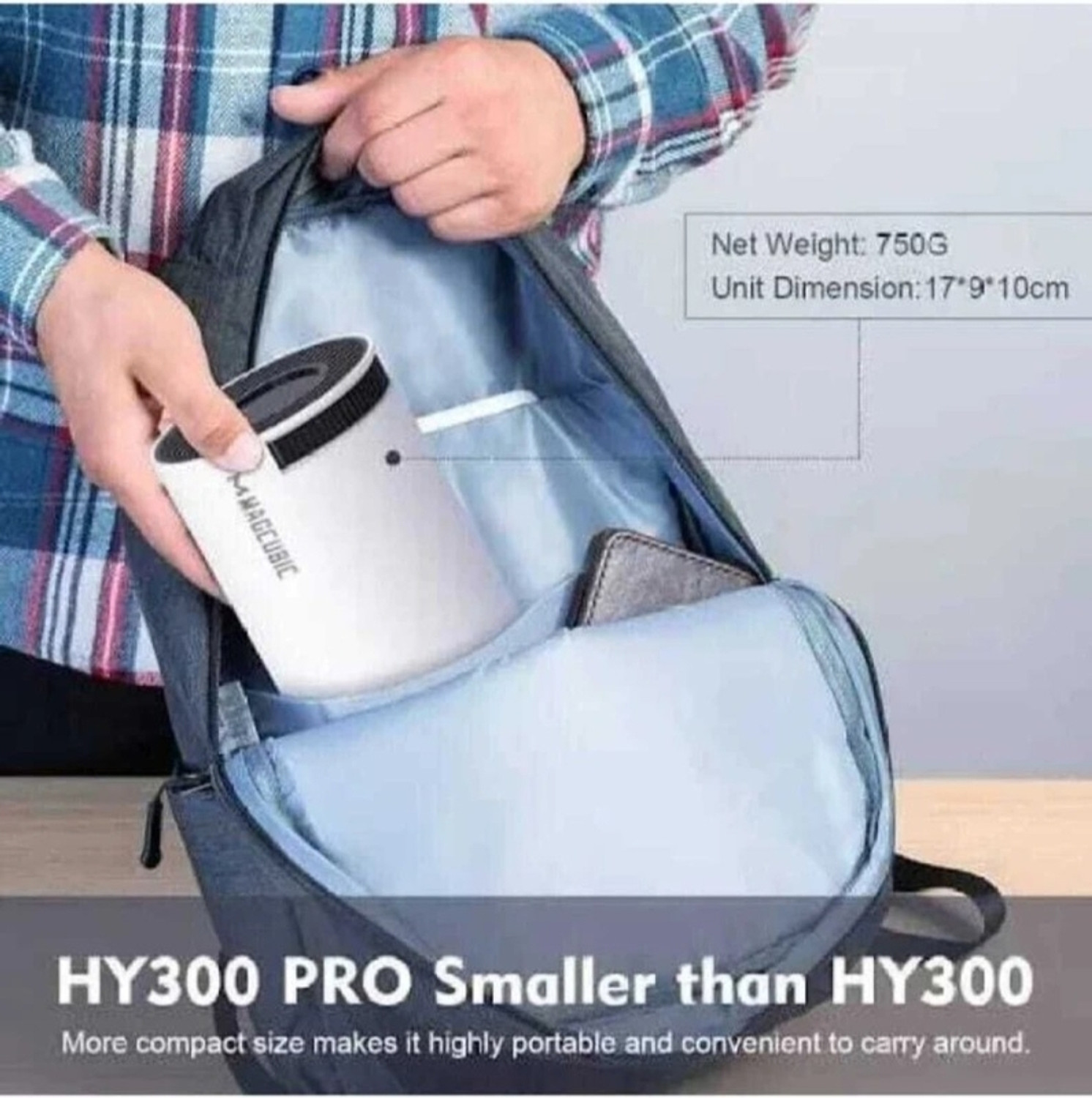 Image of Gadgetbloom Full HD Projector16 (4500 lm) Portable Projector