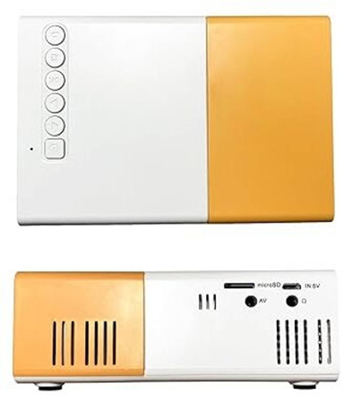 QUKTOWN HD 1080P LED Mini Projector 400 Lumens - Image 3