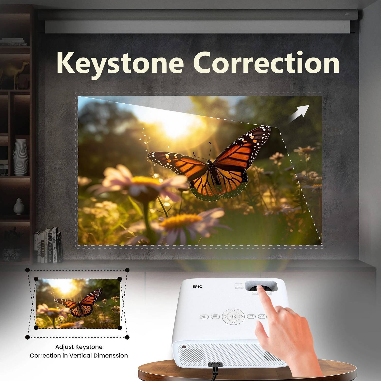 OTEK OT-WEPIC Portable Projector - Image 4