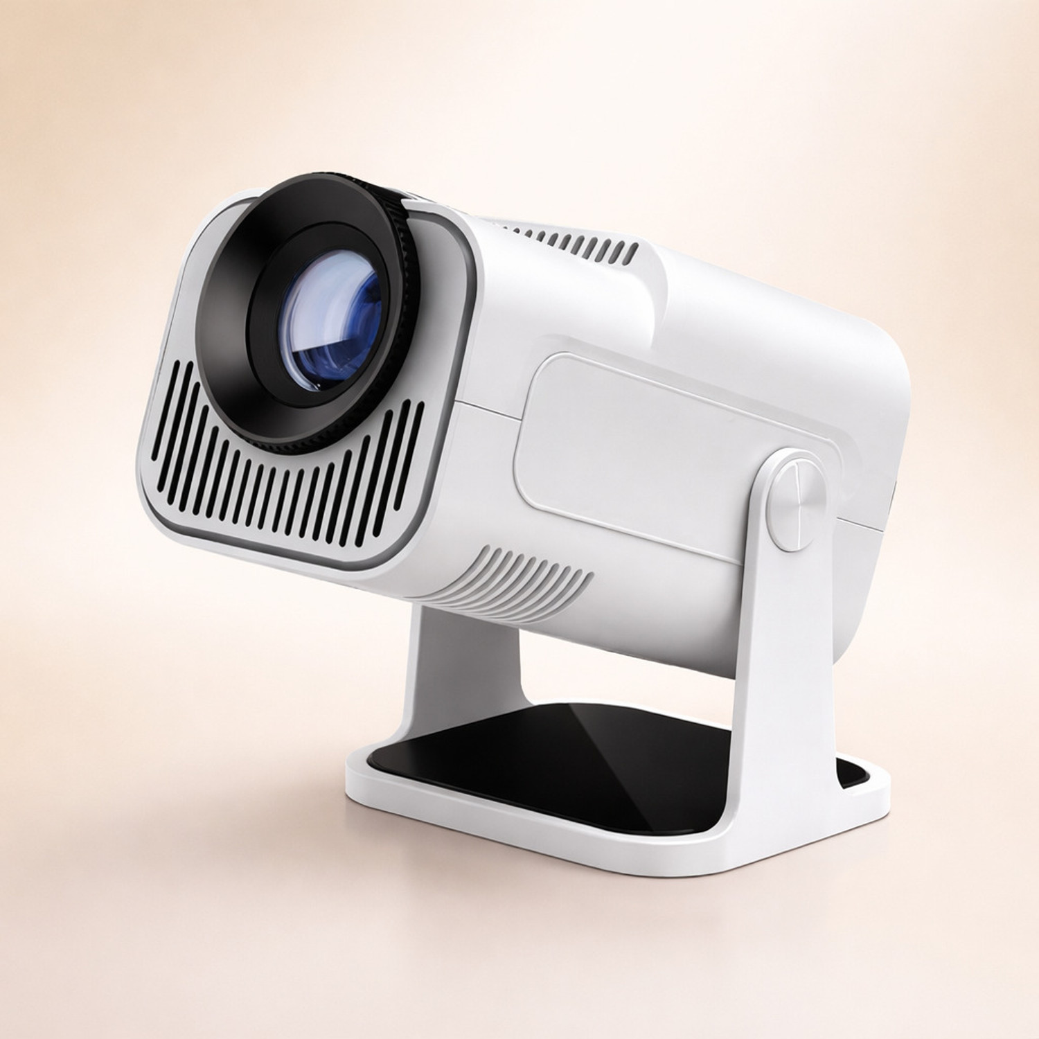 Image of Reysol Projector|Native 1080P|4K Support|WiFi 6|Miracast|270 Rotatable|Auto Keystone (20000 lm / 1 Speaker / Wireless / Remote Controller) Portable Projector