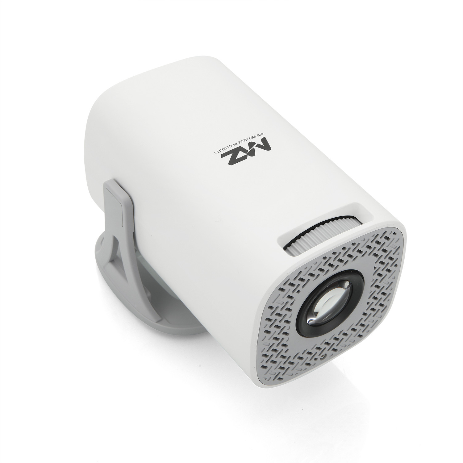 Image of MZ TP1 (MINI PROJECTOR) Bluetooth & Multiple Input 1GB RAM & 8GB ROM 180 Rotatable (150 lm / 1 Speaker / Wireless / Remote Controller) Portable Projector