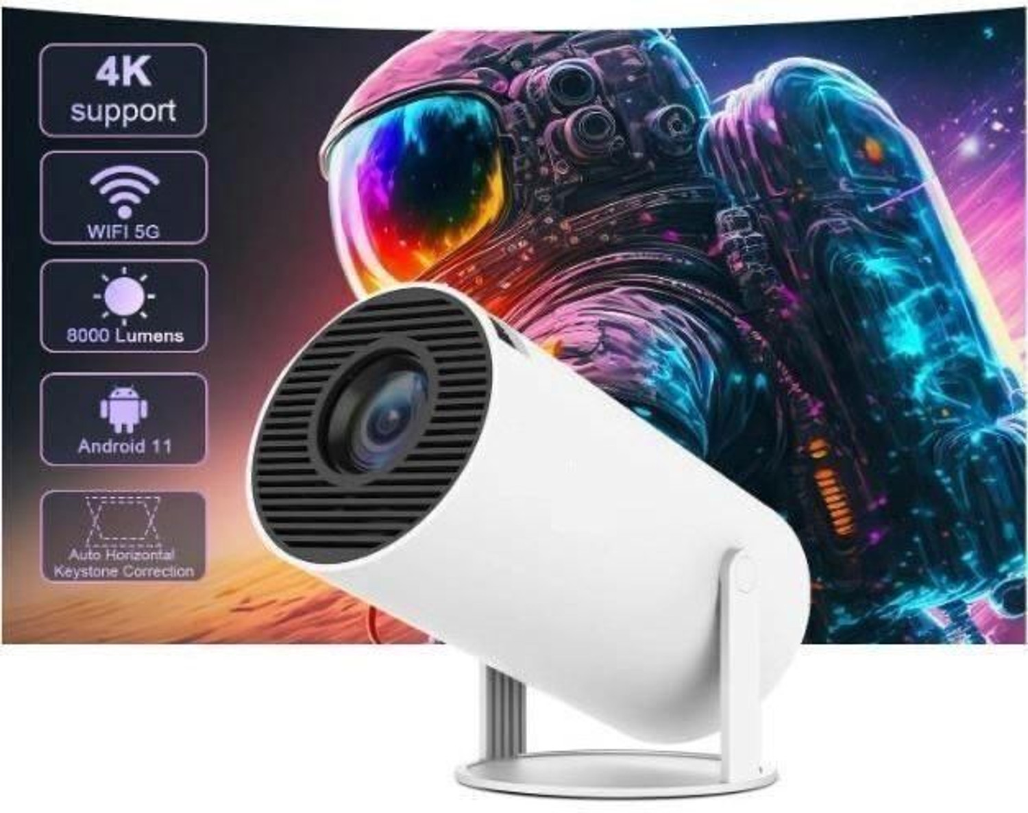 Image of voltario MiniMax (2000 lm) Portable Projector