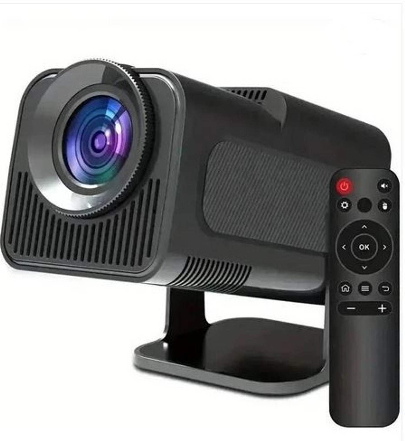 Image of ONLY4 HY320 Mini 4K Support Android 13 WiFi 6 /BT 5.0 2GB /16GB Auto Keystone (5000 lm) Portable Projector