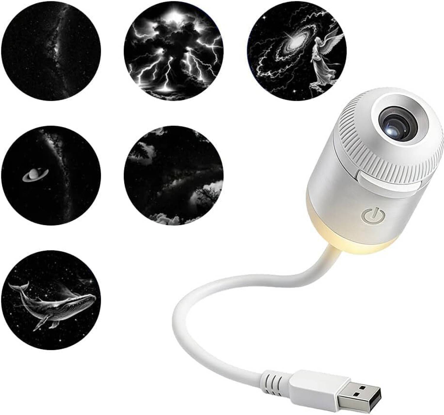 Pleasure Galaxy Star Projector Night Lamp - Image 1
