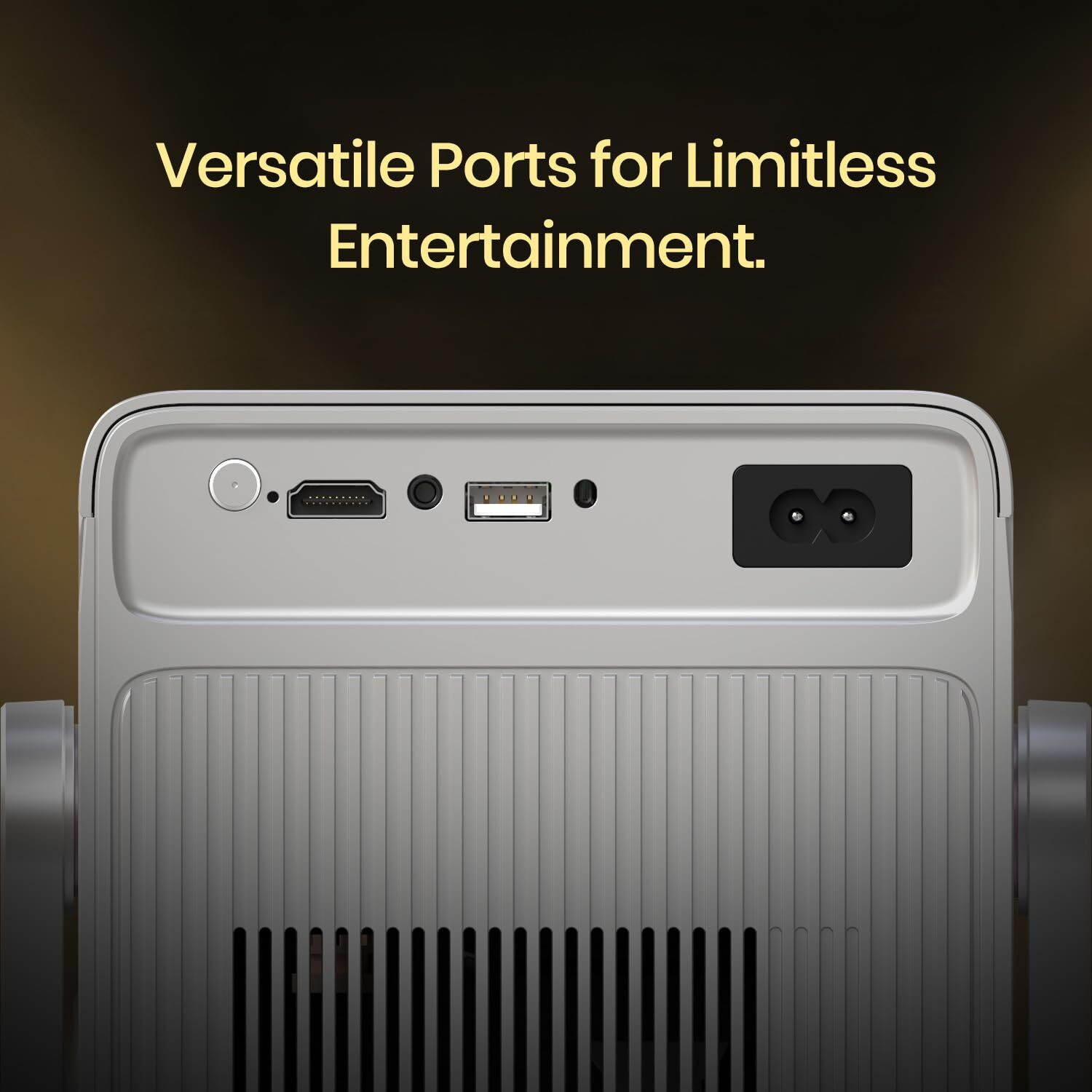 Image of Portronics Beem 570 Smart Projector, Netflix Certified, 1080p Full HD Native, 10000 Lumens (10000 lm / Wireless / Remote Controller) Portable Projector