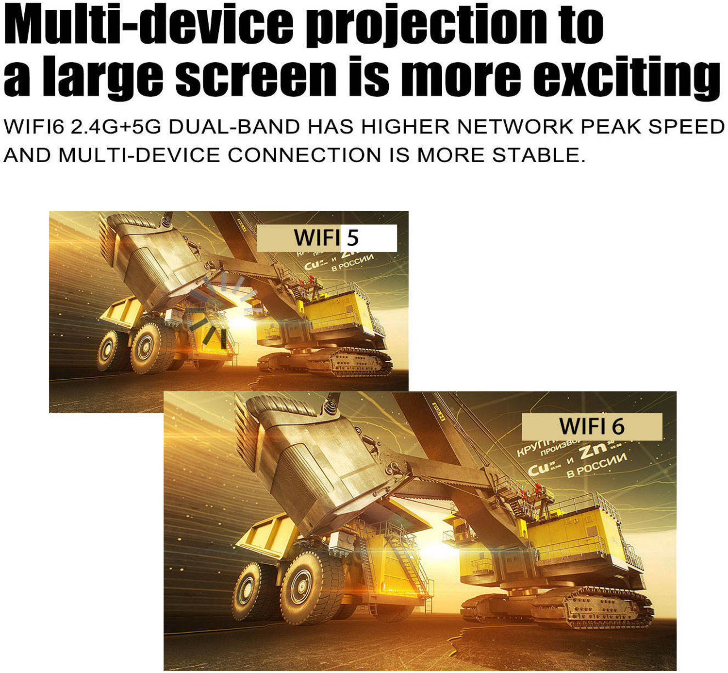Image of Livato Wibe Plus 4K Native 720P Smart Android 14 Wifi Miracast Auto Keystone Freestyle (5000 lm) Portable Projector