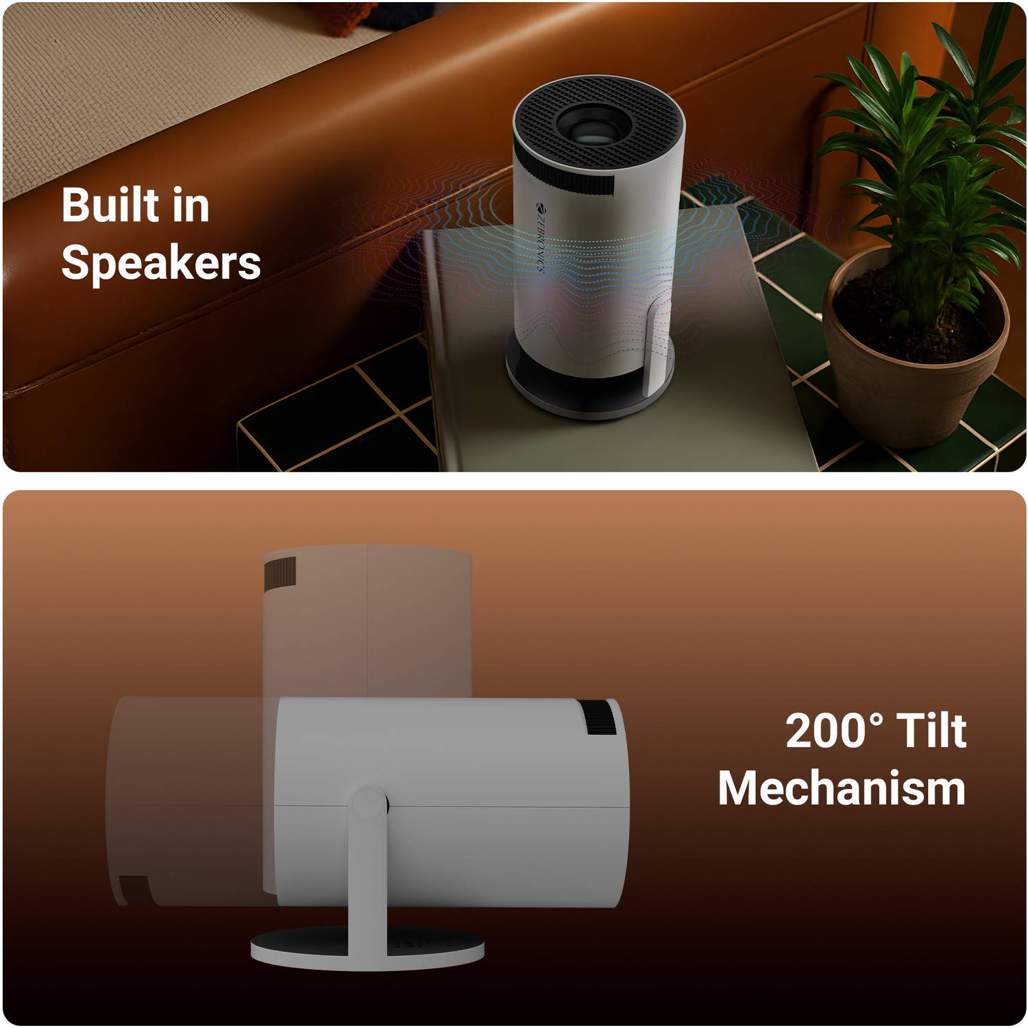 ZEBRONICS Zeb-QLP 5 720p Portable Projector - Image 5