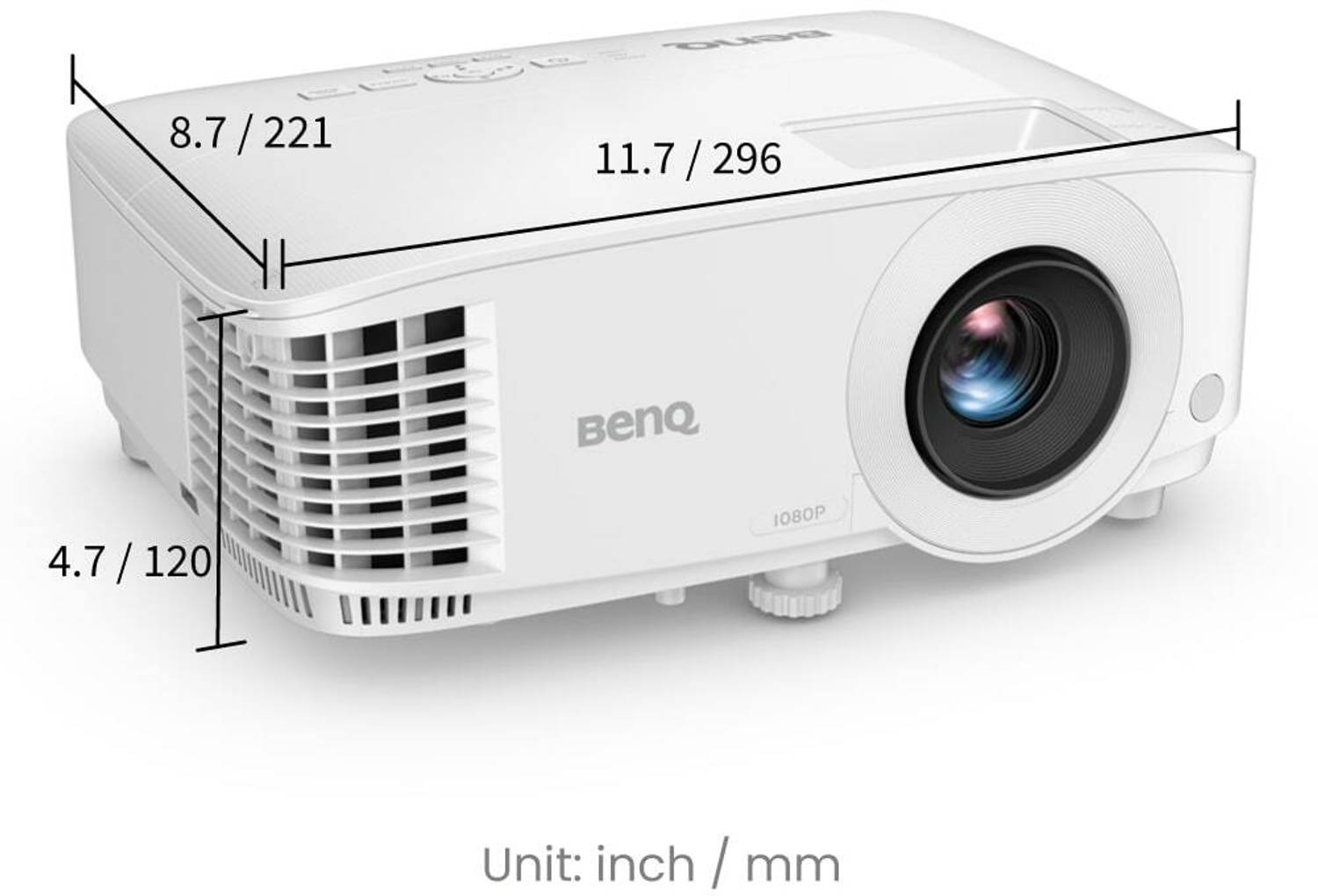 BenQ TH575 (3800 lm / 1 Speaker / Remote Controller) 4K Compatible