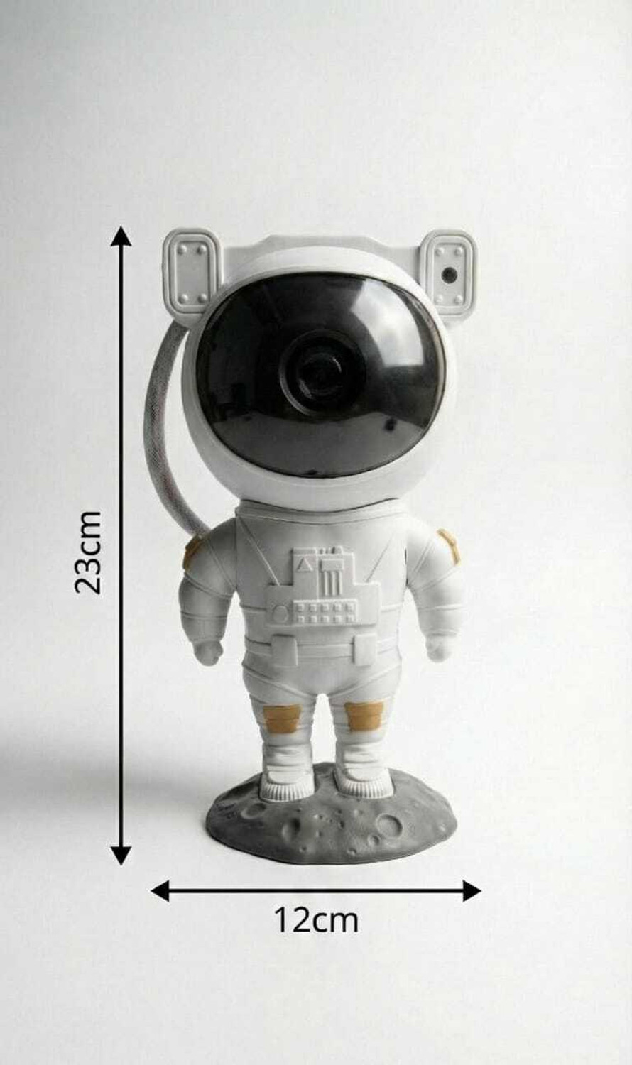 Image of Shapy Galaxy Light Astronaut space star projector 360 Adjustable Head Night Lamp (1 lm) Portable Projector
