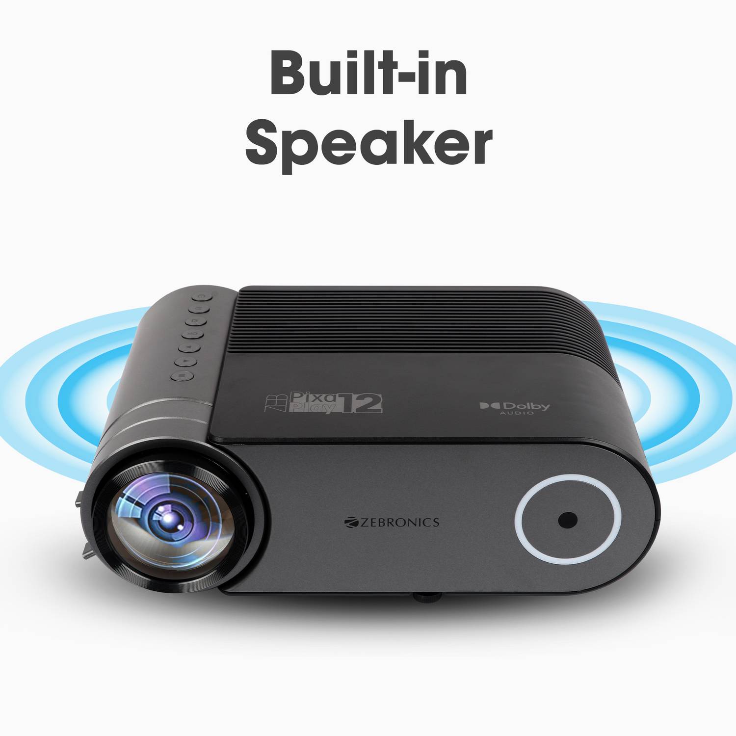 ZEBRONICS Zeb Pixaplay 12 Portable LED Projector - Image 5