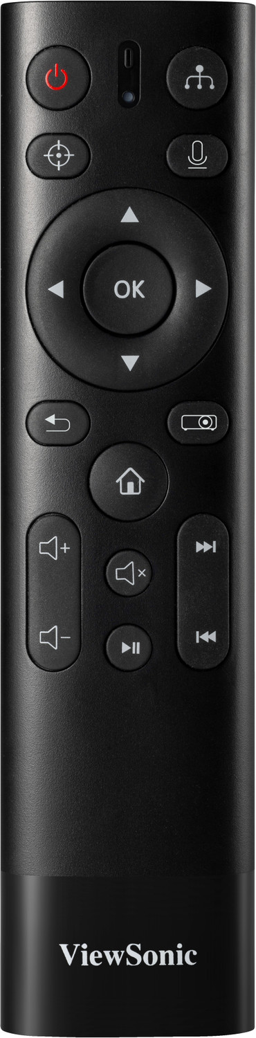 Image of ViewSonic LED LX60HD Projector 1080p, Google TV (630 lm / 2 Speaker / Wireless / Remote Controller) Portable Projector